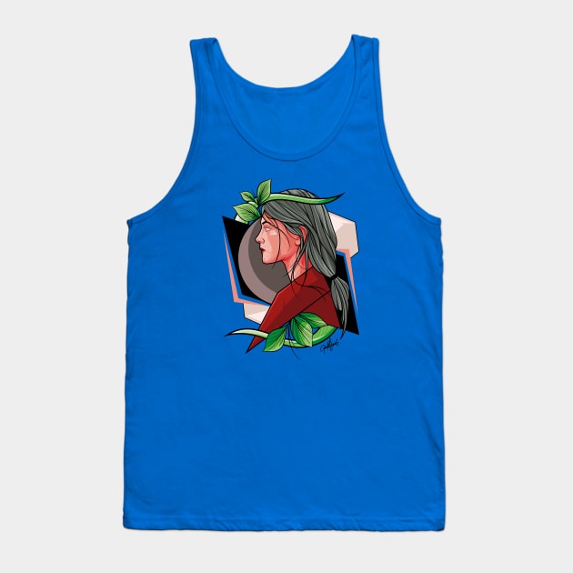 Natural Life Tank Top by Paul Draw